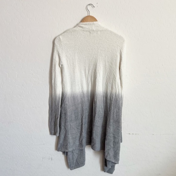 Barefoot Dreams Bamboo Chic Lite Calypso Knit Cardigan Wrap Sweater Ombre - Picture 6 of 8